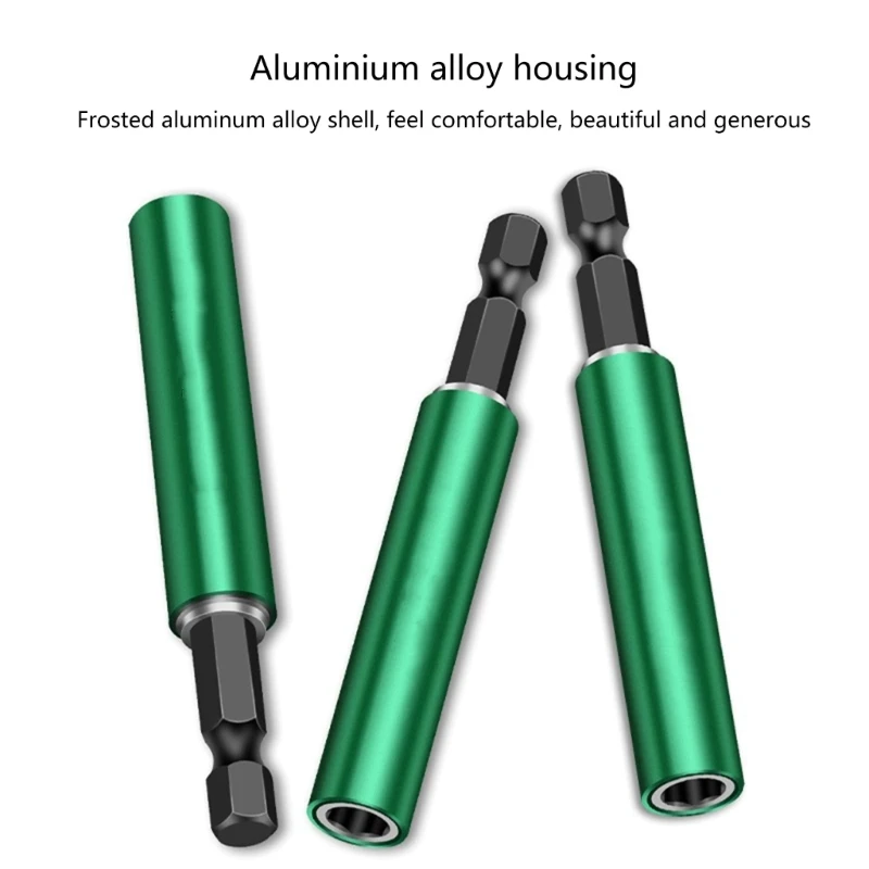 

1/4" Steel Screwdriver Extension Rod Impacting Driver Adapters