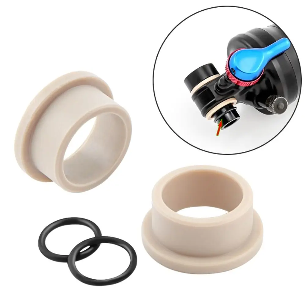 1 쌍 MTB 리어 쇼크 부싱 내마모성 15*12mm 충격 흡수 장치 DU 부싱 좋은 탄력성 내구성 자전거 리어 쇼크 흡수 장치