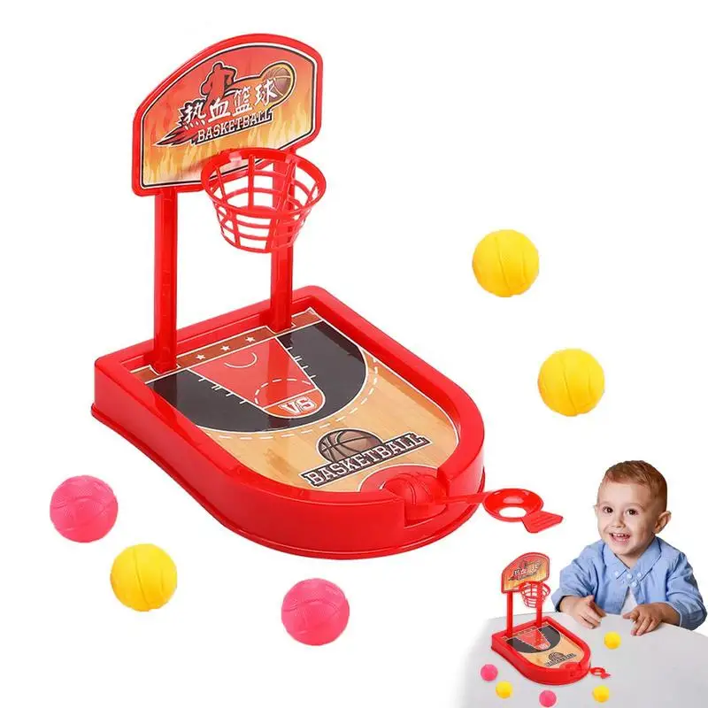 MiniBasketballGameTabletopIndoorBasketballGameForKidsAndAdultsFunSportsToyFor