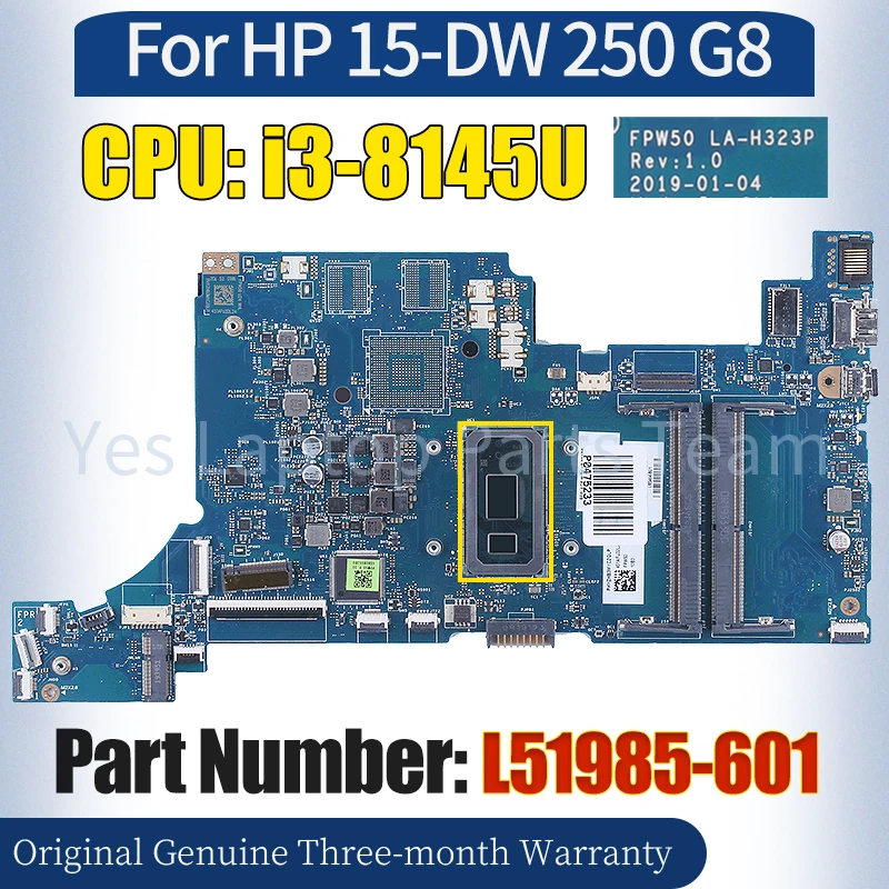 FPW50 LA-H323P для планшетов с диагональю экрана 250 G8