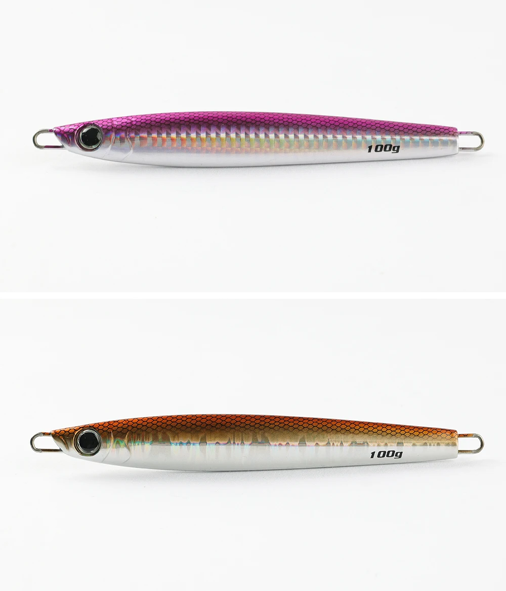JIGGINGPRO 60g 80g 100g 130g 160g 200g Vertikal-Jig aus Metall, Angelköder für Kingfish, Amberjack, Thunfisch, Makrele – Detail 7