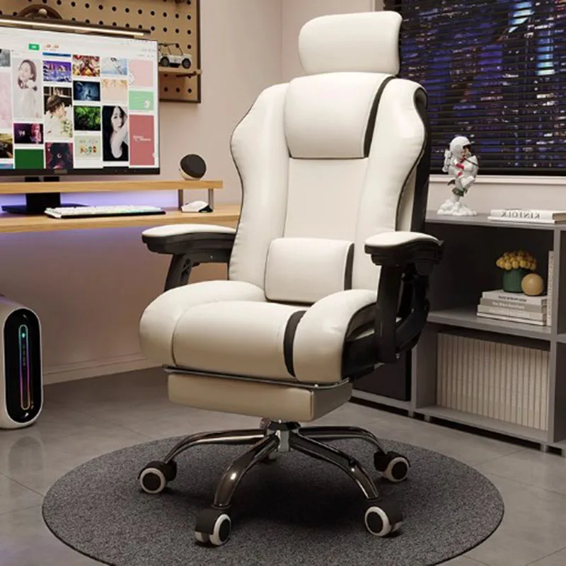 Luxairy Recliner Office Chair Design Ergonomic Designer Comfy Chairs Home Bedroom Cadeiras De Escritorio Office Furniture executive roller office rotating chairs mesh design high back office chairs nordic modern cadeiras de escritorio furniture