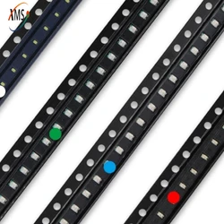 100PCS 0805 SMD LED Red, Blue, White, Green, Orange, Yellow High Brightness