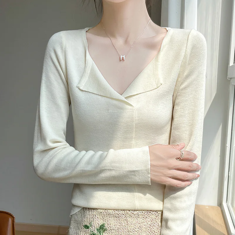 2024 Autumn/Winter Women's Cashmere Sweater Women's Sweater Women's Pullover Fashion Sweater Warm Pullover 5
