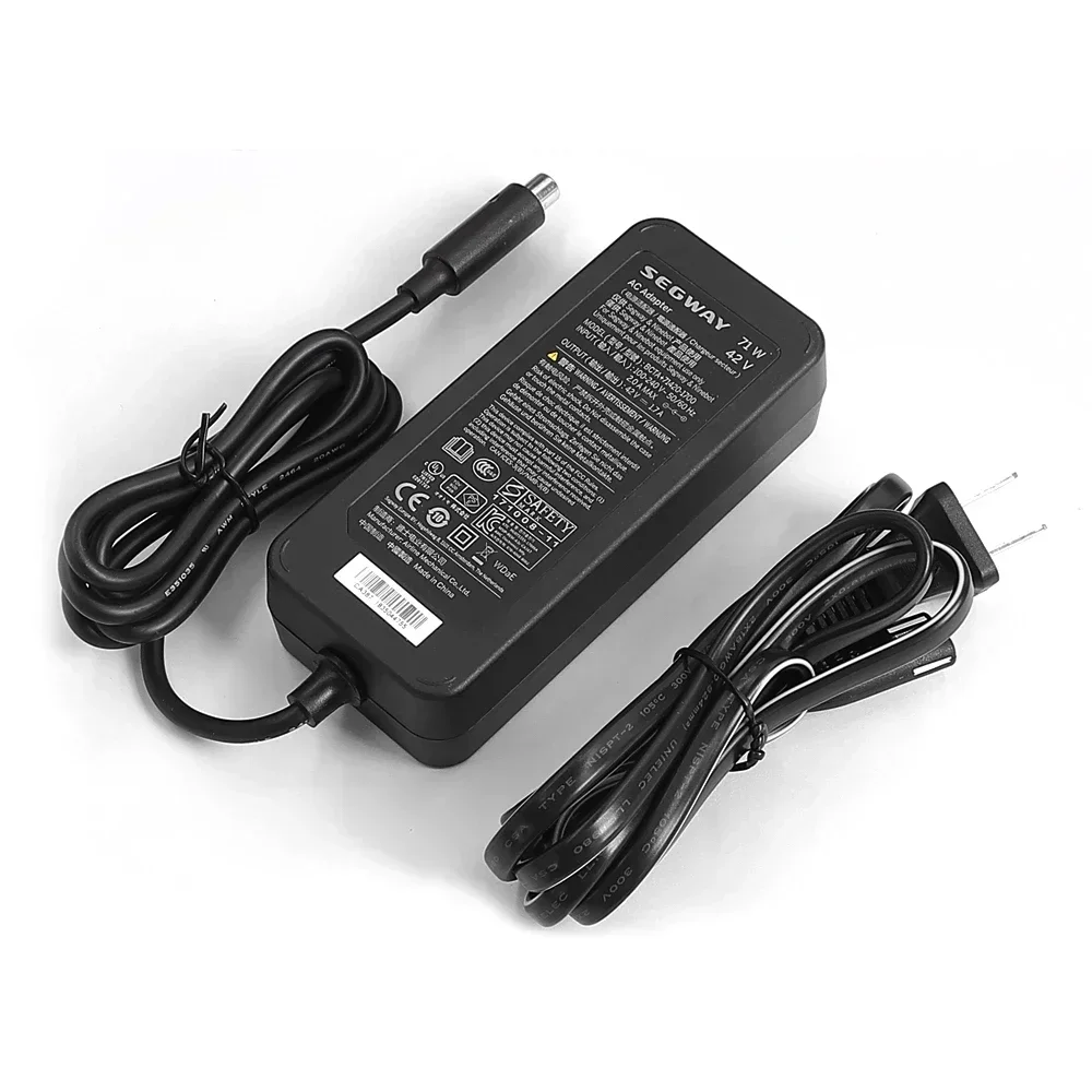 High-Efficiency 42V 1.7A Electric Scooter Battery Charger Replacement