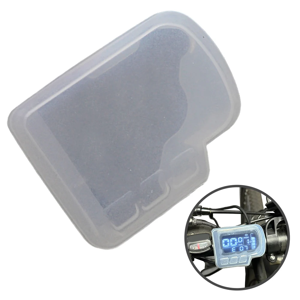 Elektrische Fahrrad LCD Display Silikon Fall Für EN06 LCD Display Roller Transparente Abdeckung Elektrische Fahrrad Zubehör – Detail 1