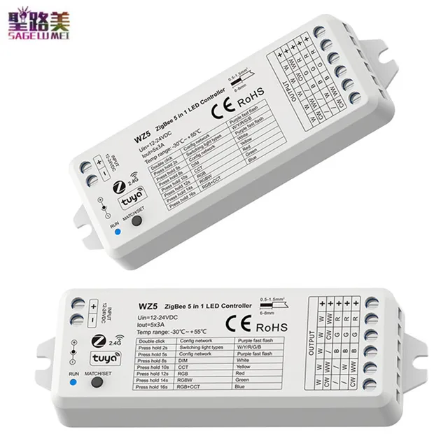 스마트하고 효율적인 조명 제어를 위한 ZigBee 기반 조광기 및 LED 컨트롤러