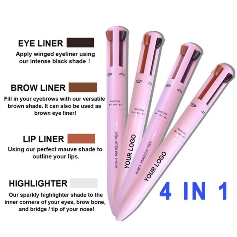Multipen4in1MakeupBallpointPenPencilMultifunctionalEyebrow