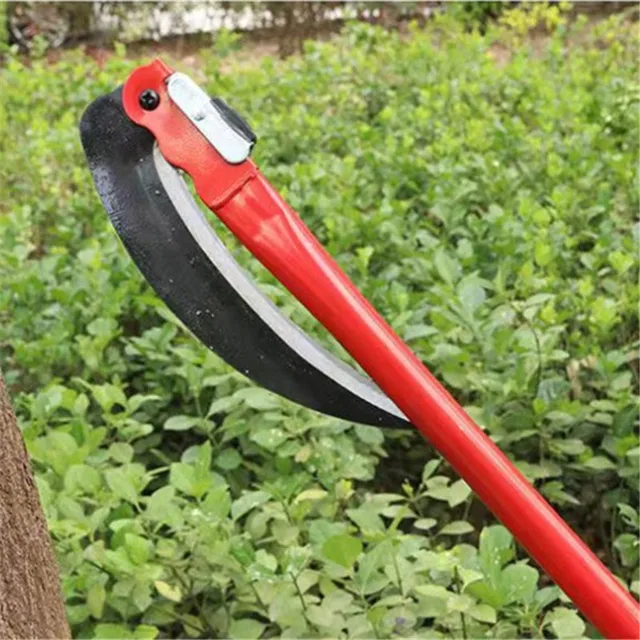 Agricultural Folding Sickle Long Handle Cutting 4