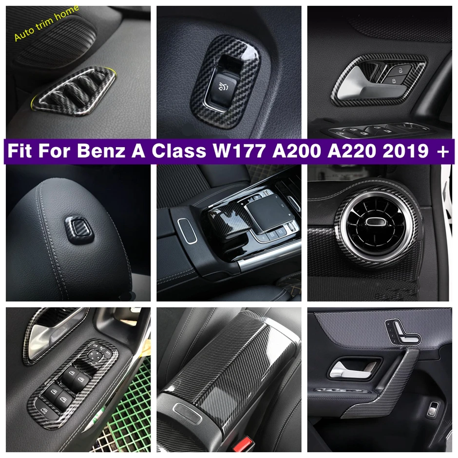 

Air Condition Outlet / Window Lift Button / Gear Box / Door Handle Bowl Cover Trim For Benz A Class W177 A200 A220 2019 - 2023