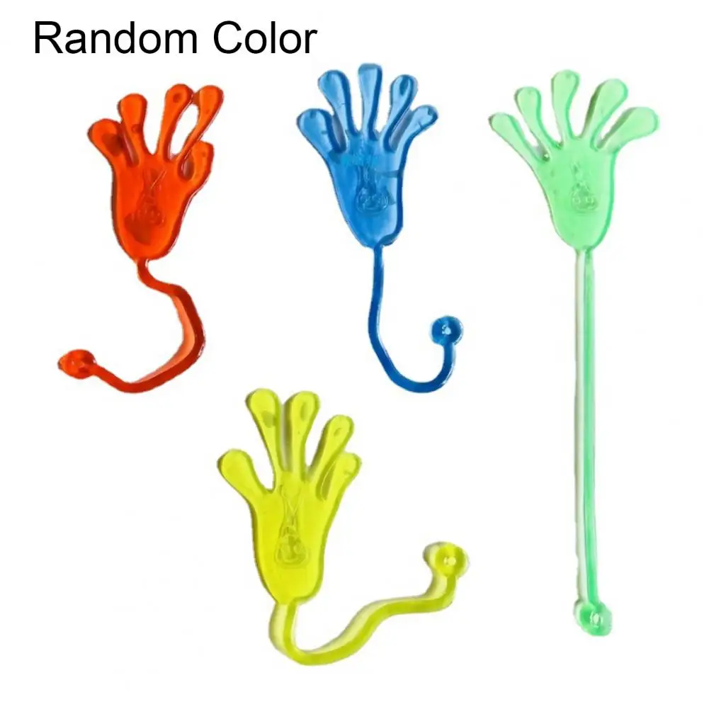 Sticky Hands Toy High Elasticity Wall Climbing Toy Stress Relief Stretchy Sticky Toy Tricky Hands Toy Decompression Toy 5