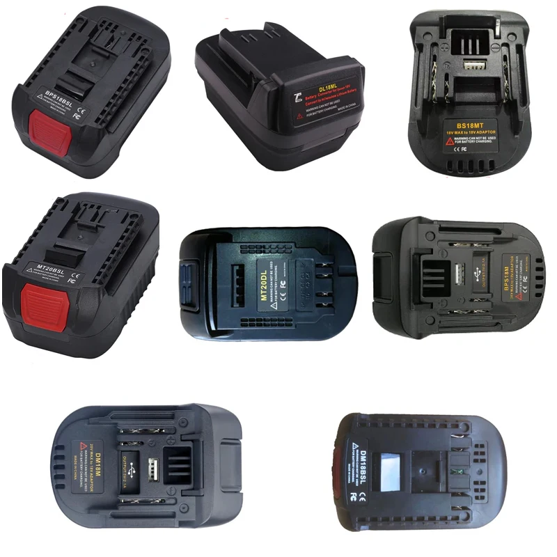 thumbnail image 2 of Battery Adapter For Milwaukee 18V Tools - DM18M Converter For Power Tool Accessories, Industrial Use 2 of 10