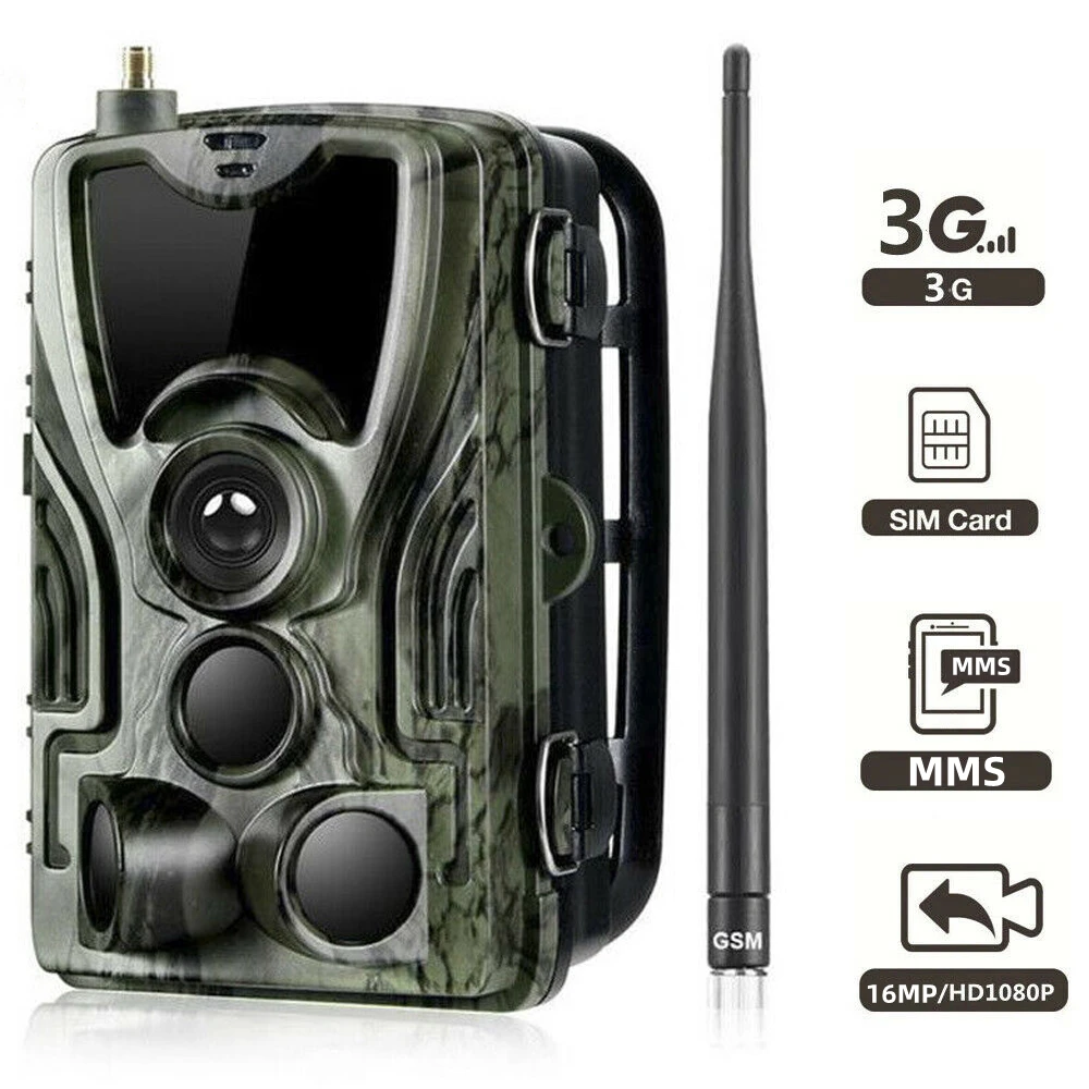 Outdoor 3G MMS SMTP Wildlife Trail Camera Wireless Cellular Waterproof 16MP Full HD 1080P