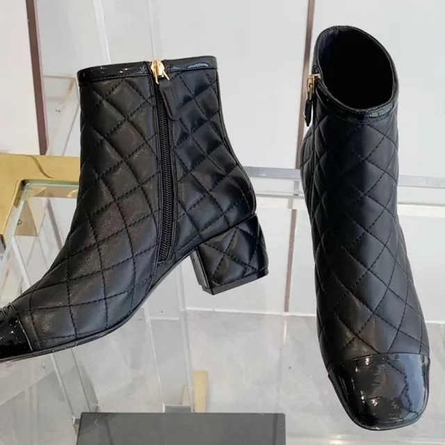 Sleehak Echt Leer Vrouwen Korte Laarzen Ronde Roe Designer Fashion Dames  Enkellaarsjes Merk Winter Westerse Vrouwelijke Muilezels - AliExpress