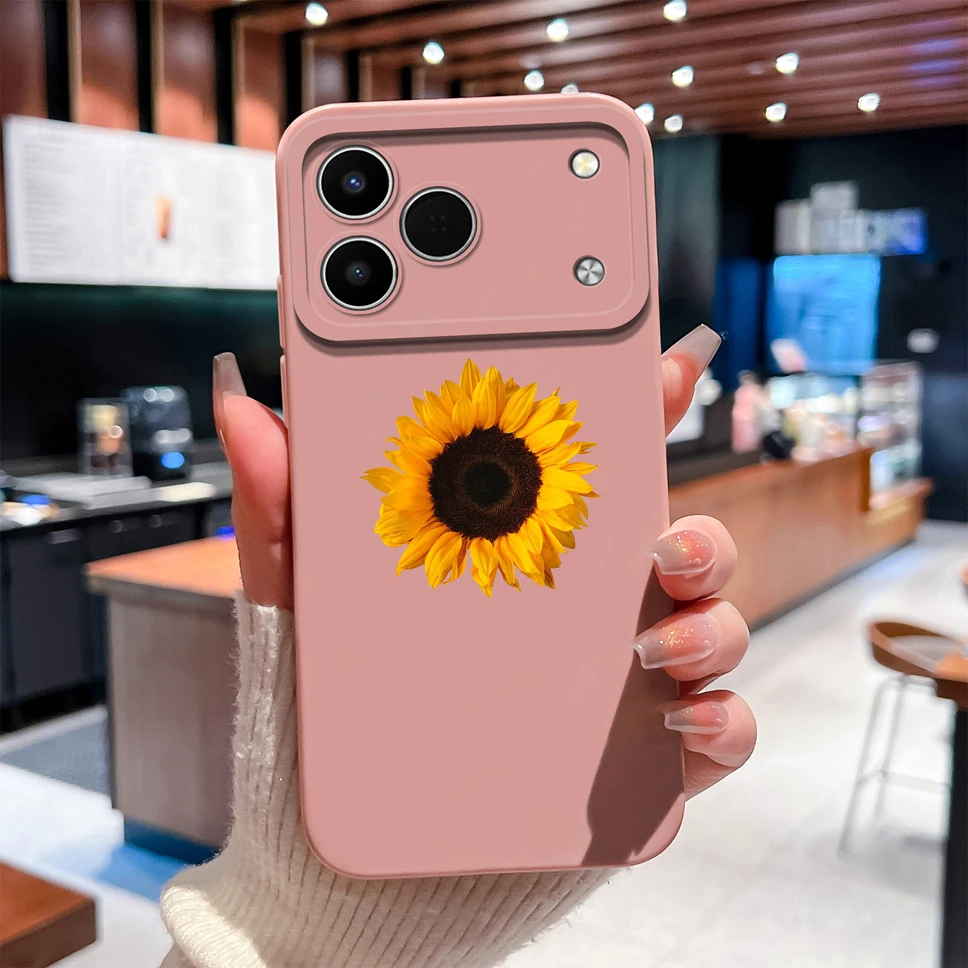 Creative Love Style Shockproof Silicone Phone Case Cover