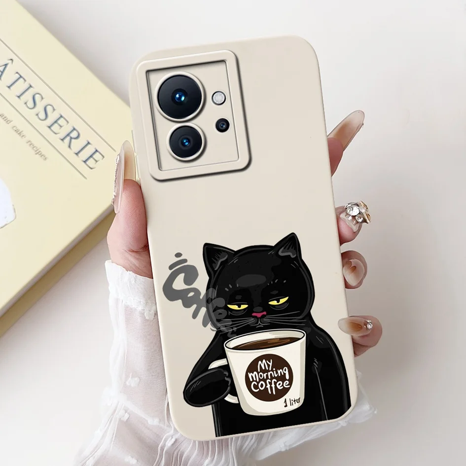 Cute Duck Cat Shockproof Bumper Phone Case with TPU Cover