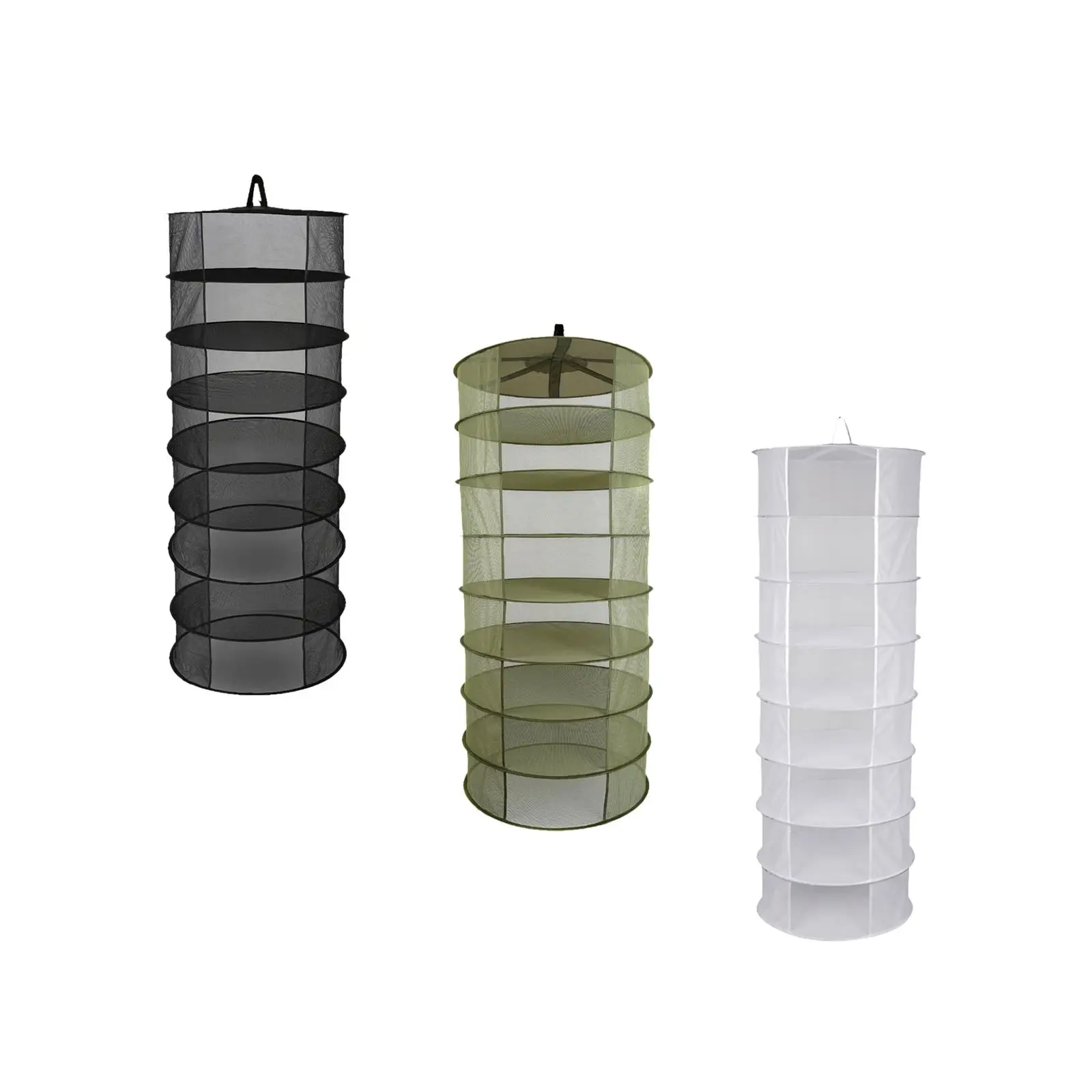 

Сетка для Сушки Растений, 8 слоев, 60 см, легкая, для растений, мяса, дышащая