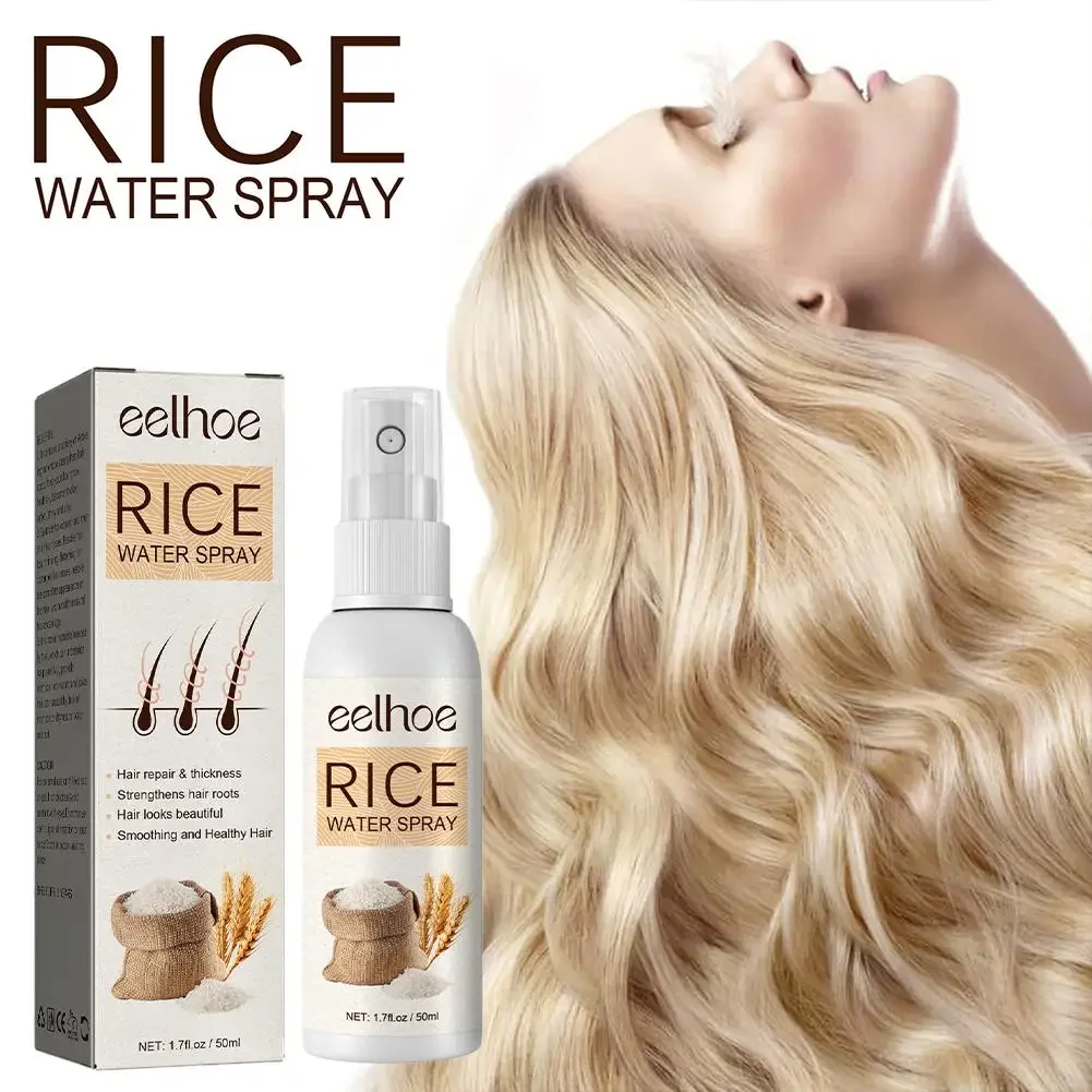 Red Onion Essential Oil Spray For Hair Care Rice Water Moisturizing Hair Spray Damaged Treatments Care Products