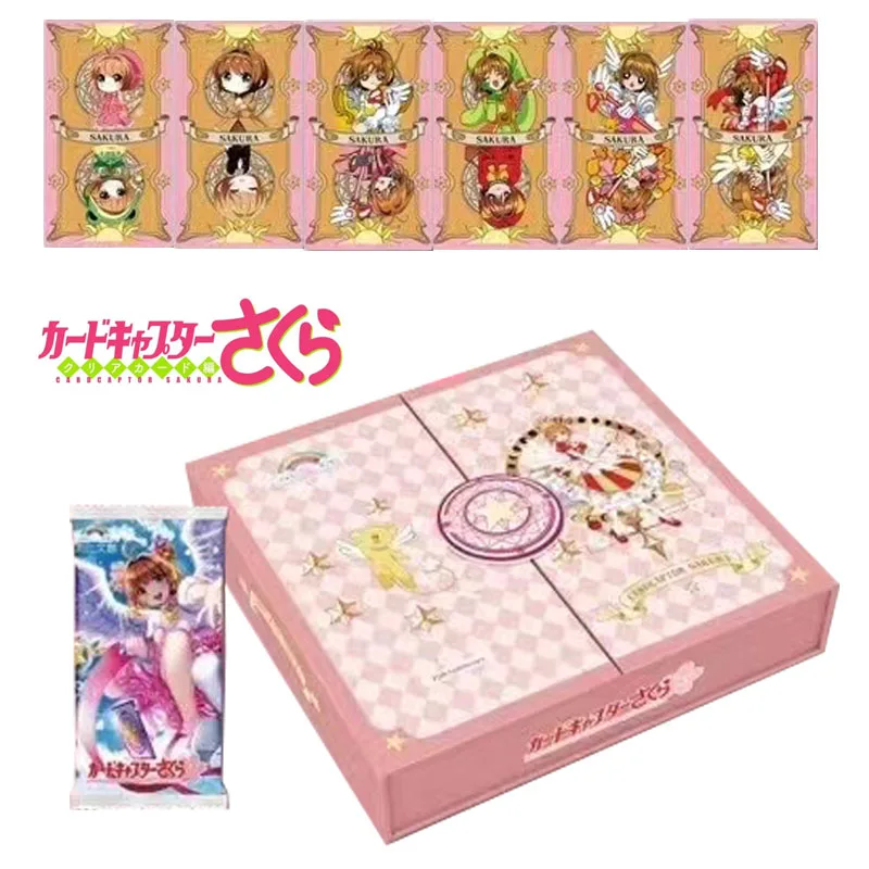 

Original CardCaptor Sakura Peripheral Collection Cards Booster Box Anime Character Exquisite Game Playing Card Children Gifts