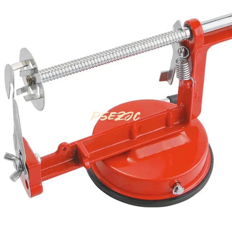 Household Manual Potato Tower Machine Stainless Steel Hand Shake Potato Multi Functional Rotating Chip Machine