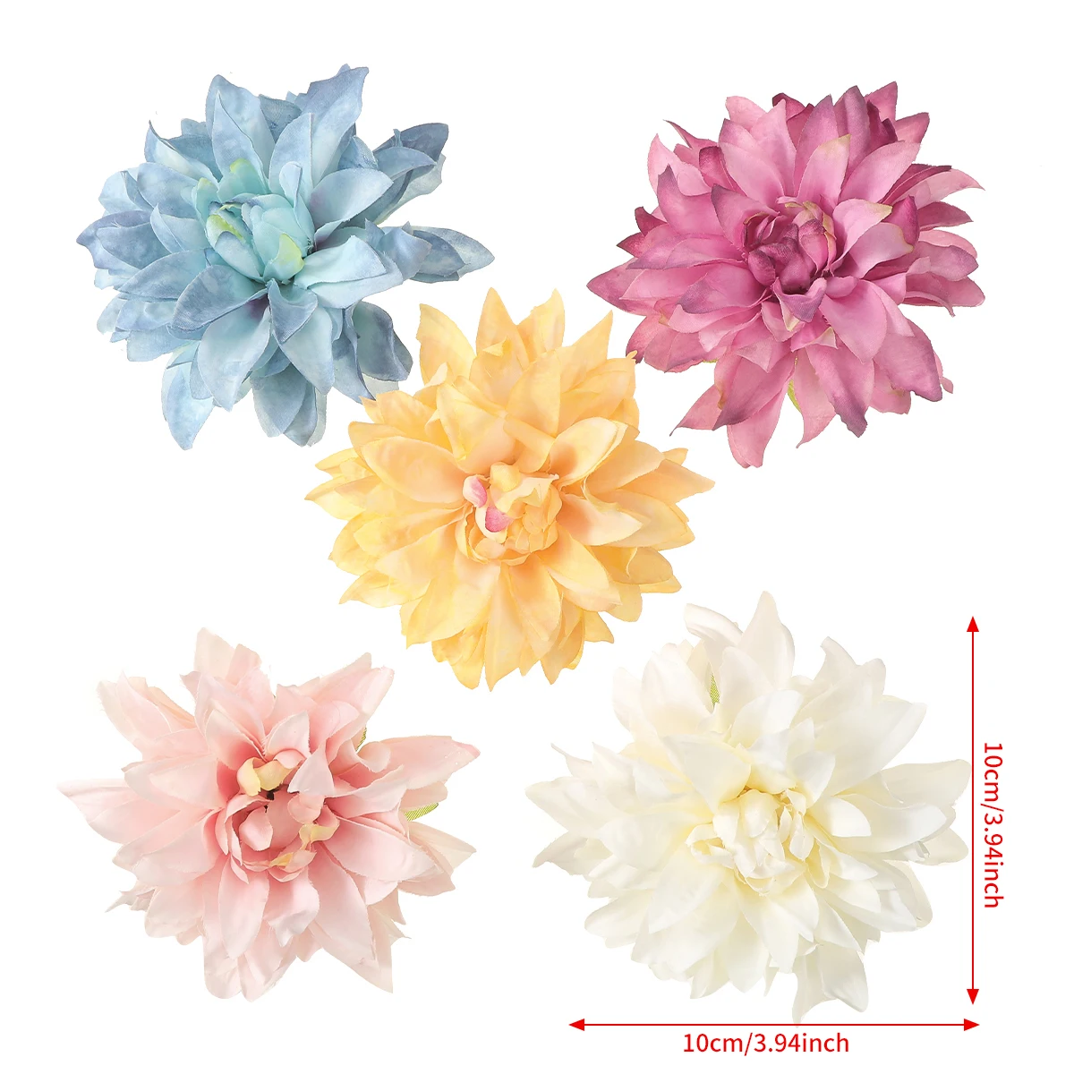 Bohemia Flower Hairpin Fashion Festival Side Clip For Women Wedding Simple Headwear Girls Fashion Hairgrips Barrette Gift