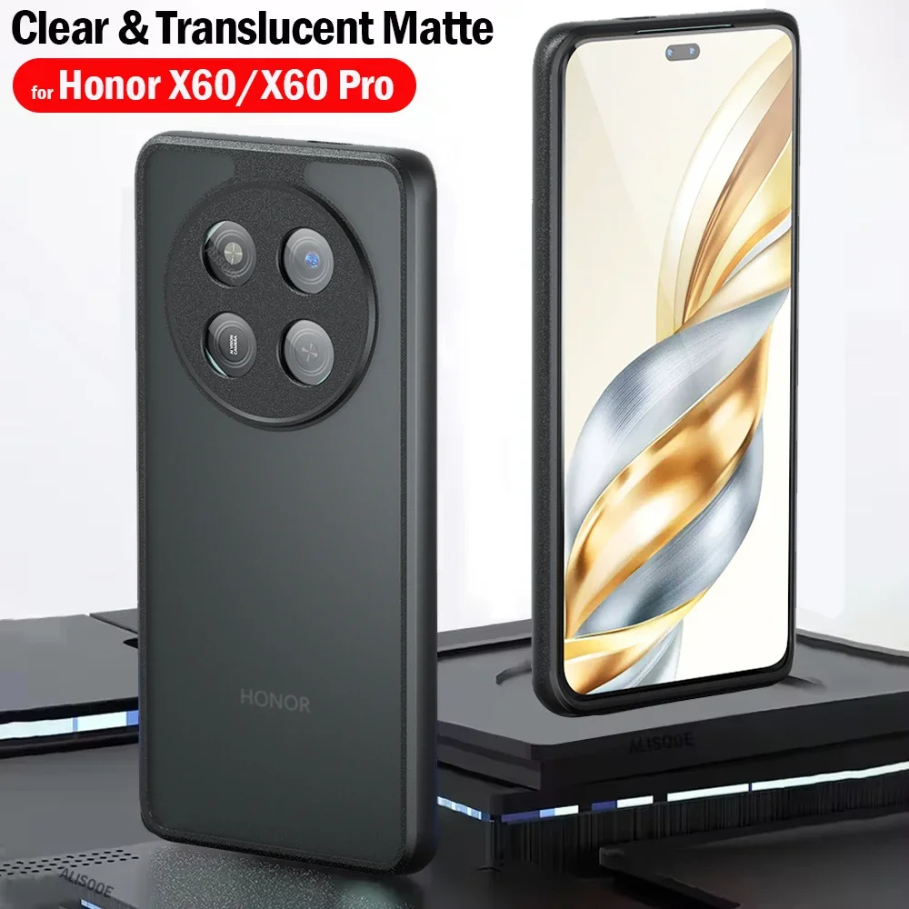 Ultra Thin Matte Translucent & Clear Transparent Phone Case Cover