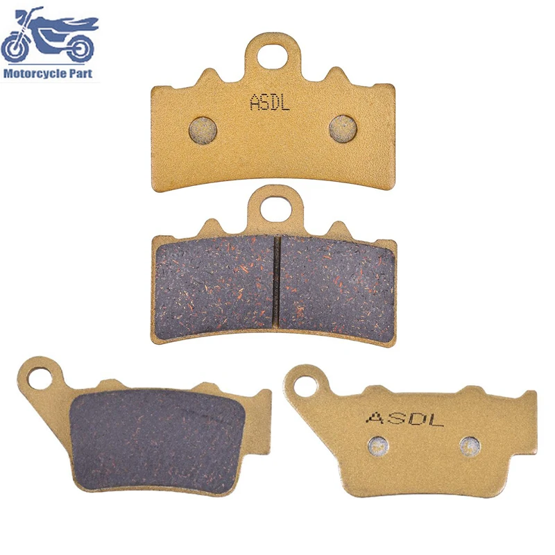 Motorcycle Front And Rear Brake Pads For Husqvarna Svartpilen 401 4T Vitpilen 401 4T Svartpilen 125Cc 4T 2018 2019 2020 2021
