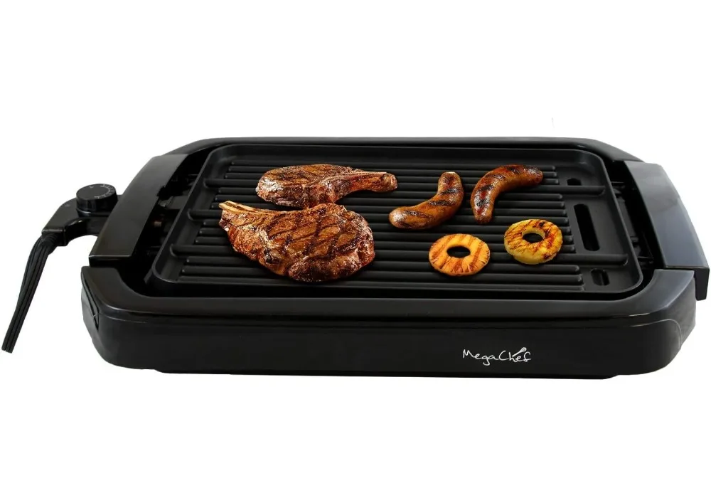 MegaChef Dual Surface Reversible Indoor Grill and Griddle