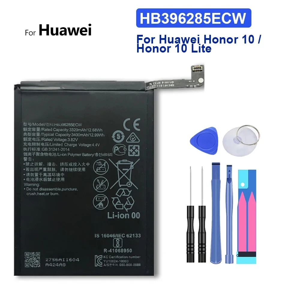 

Battery for Huawei Mobile Battery for Honor 10 Lite, HB396285ECW
