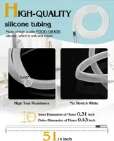 304 สแตนเลสสตีลกด-ประเภทอ่างล้างจานเครื่องจ่ายสบู่ 17 ออนซ์/500 มิลลิลิตร 120 มิลลิเมตรหลอดห้องครัวห้องน้ําปั๊มสบู่เหลว 5