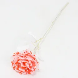 Elegant Silk Rose Arrangement in Black, White, and Red - Perfect for Home Decor, Photography, and Wedding Backdrops (Pink)