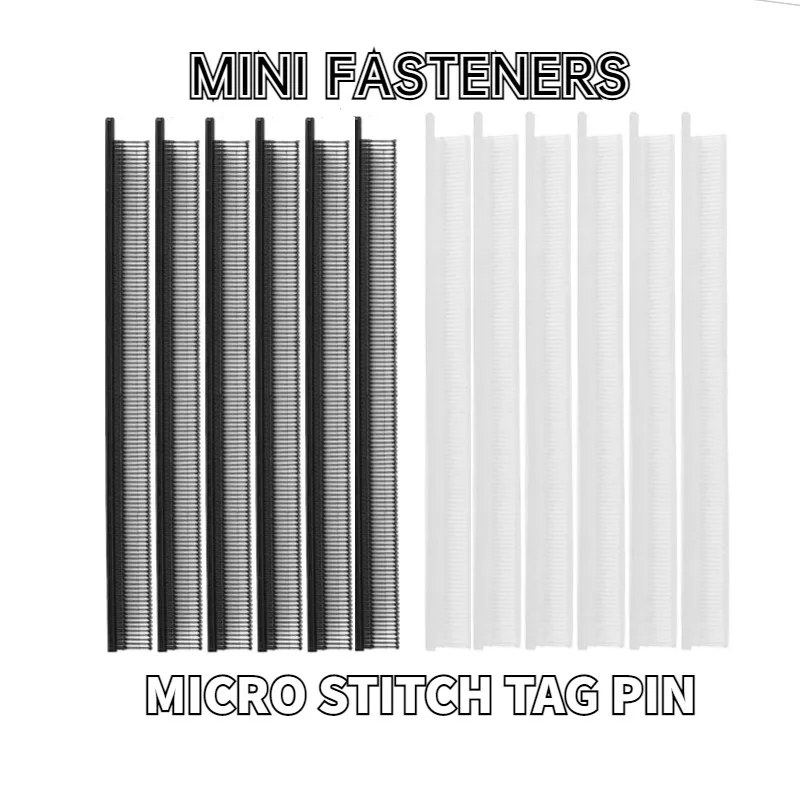 Mini Tag Pin 4.4mm Garment Tag Gun Price Tags Attacher White Black Fasteners Durable clothing label gun price label gun garment label gun label gun clothing tagging gun