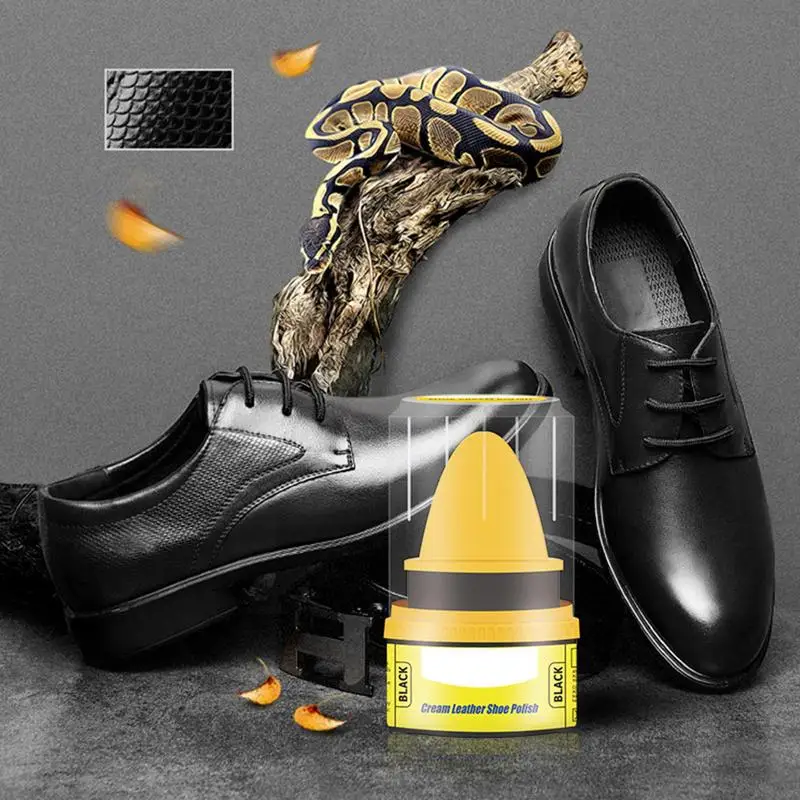 Shoe Polish 50ml Heavy Duty Leather Preservative Balm Cream Shoe Polish Heavy Duty Preservative Protector Intensive Care