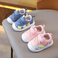 2024 New Baby Soft Sole Non-slip Mesh Breathable Fresh Cute Boys and Girls Comfortable Sport Leisure Toddler Walking Shoes 2