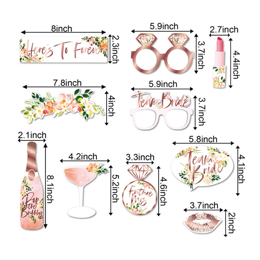 Description Picture 3 of itemPhoto Booth Props Wedding Decorations DIY Funny Masks Mr Mrs Photobooth Photo Props Accessories Event Party Supplies Baby Shower