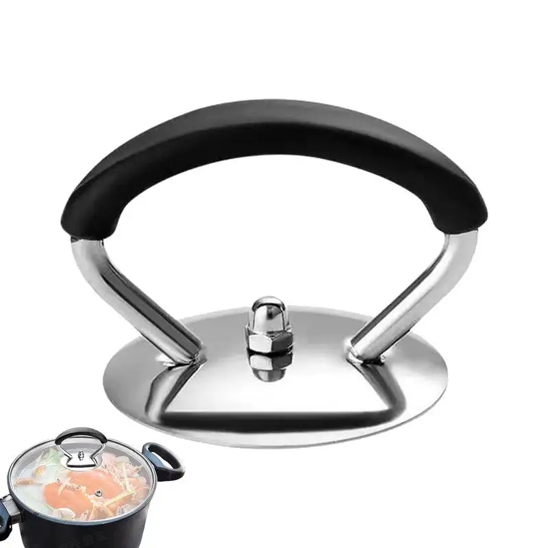 Universal Pot Lid Handle Kitchen Pot Lid Knobs Stainless Steel Pot Lid Cover Knob Replacement Holding Handle for Saucepan Lid