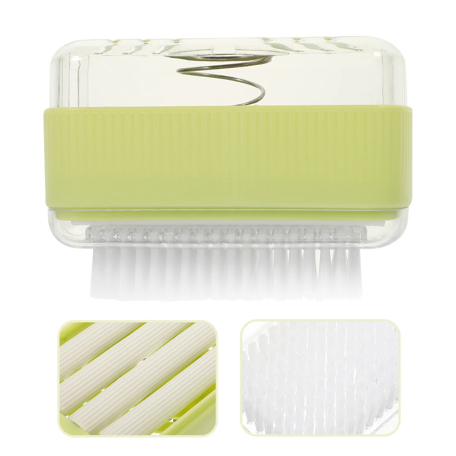 

Soap Box with Roller Brush Soap Foaming Soap Storage Drainage Case Container
