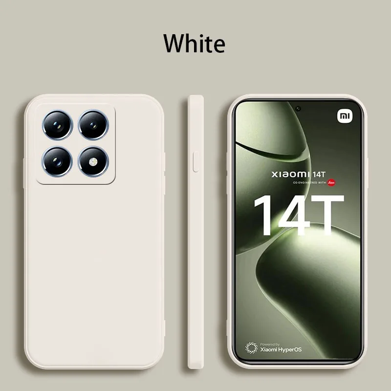 Liquid Silicone Soft TPU Phone Case - Premium Back Cover
