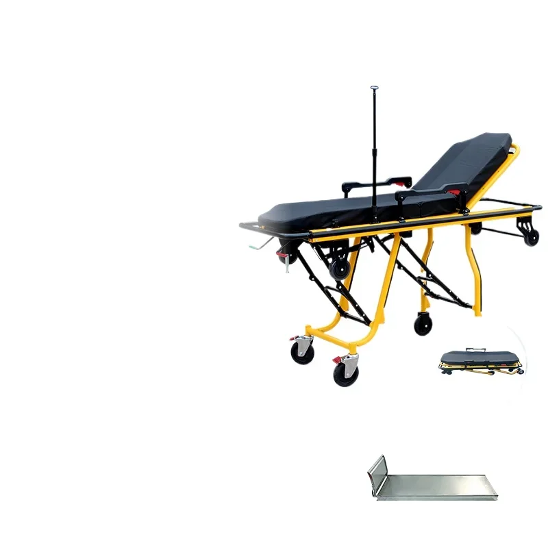 The stretcher car can be separated from the stretcher on the car.