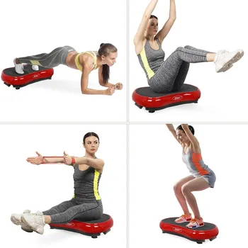 Vibration Plate Exercise Machine，Whole Body Workout Vibration Fitness Platform for Weight Loss，Toning Wellness，HomeGym Equipment 3