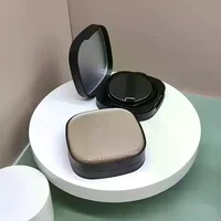 1 pièce – Étui vide pour coussin d'air avec miroir et éponge, rechargeable, pour crème BB, idéal pour le maquillage DIY et les voyages 4