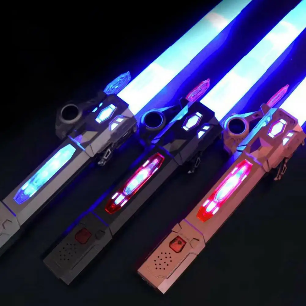 

Eco-friendly Luminous Lightsaber Colorful Flash Two in One Lightsaber Toy Funny Two in One Glowing Toy Kids Toys