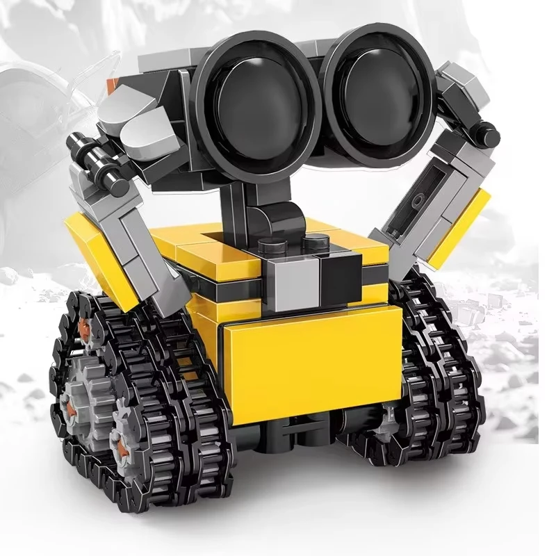 Mini Wally Building Blocks Kit MOC Multi Joint Movable Classic Movie Model Building Blocks Assembly Children's Toys Rising Gift - 4