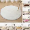 30/40/50cm Plush Fiber Round Mat Thickened Bedroom Living Room Carpet Floor Dressing Table Rug Nordic Style Shaggy Home Decor 2