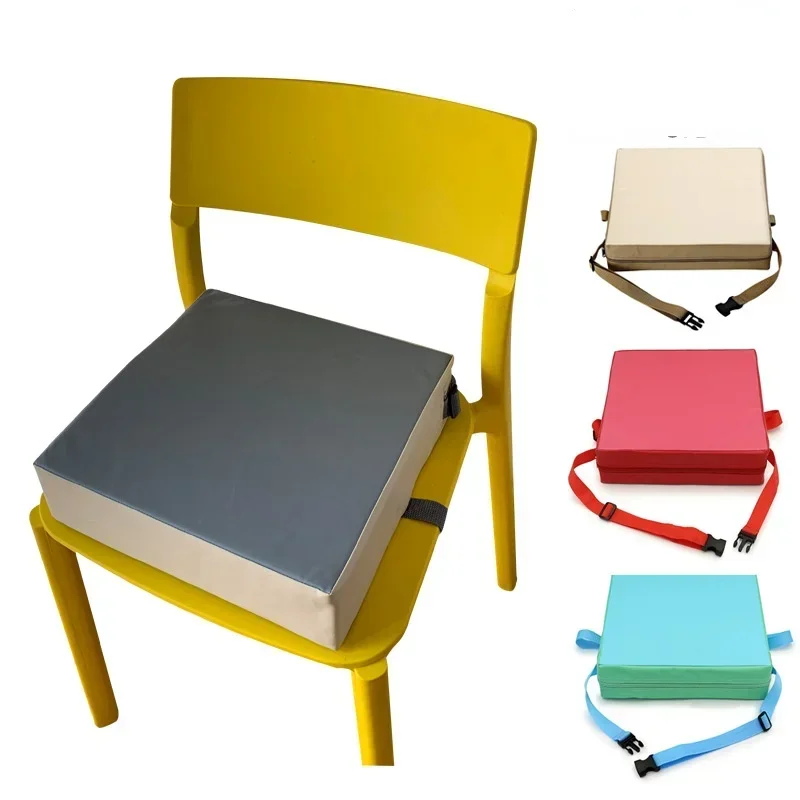 Kids Chair Increasing Cushion Toddler Adjustable 2 Strap Dining Booster Seat Pad  Decorative Cushion Sofa Art Ball Room