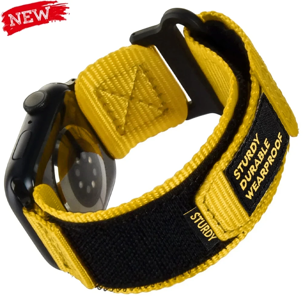 Breathable Sports Nylon Watch Strap – Vibrant and Durable Bracelet