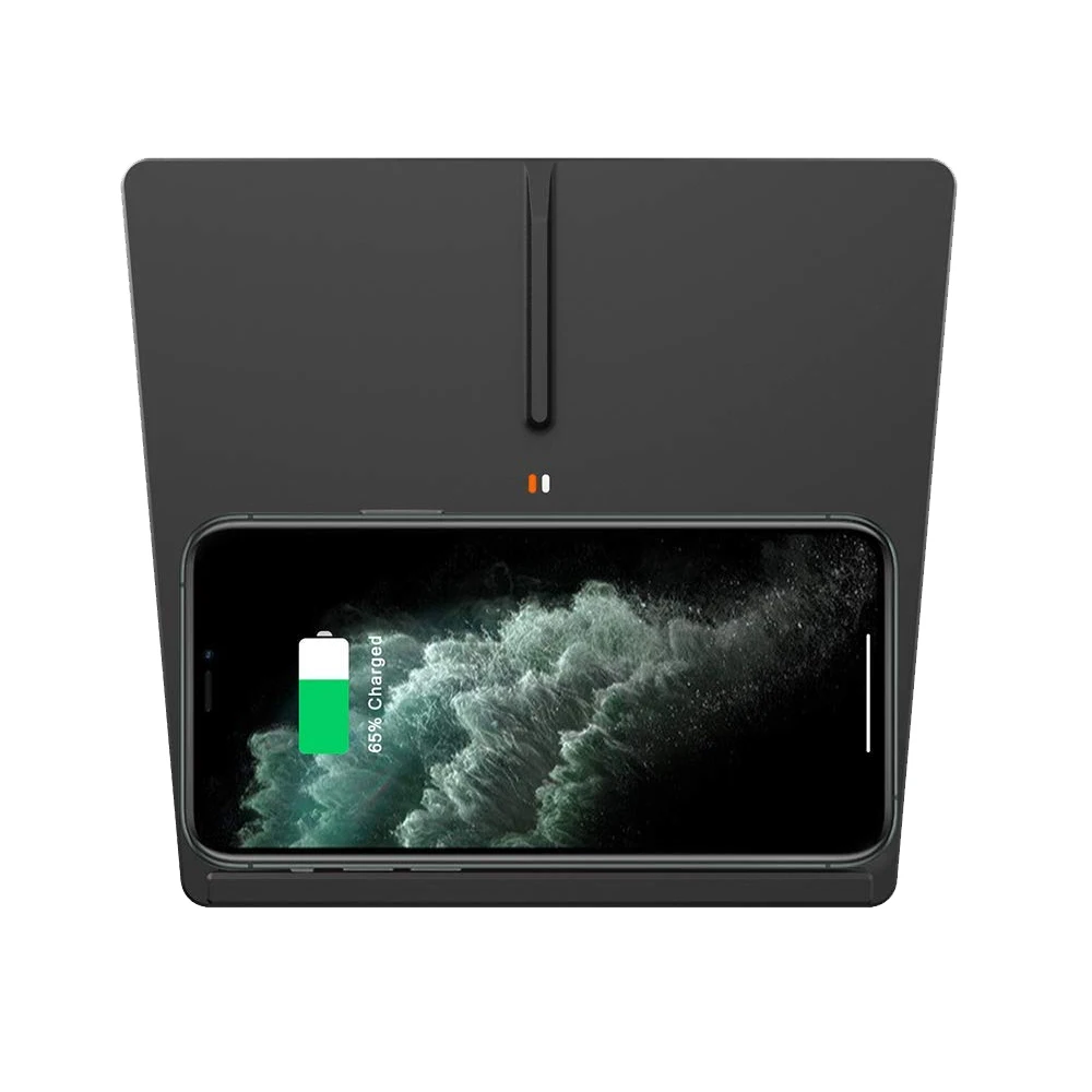 

Беспроводное зарядное устройство для телефона Dual Qi Беспроводная зарядка для смартфона Tesla Model 3 для Qi включение телефона без программного обеспечения