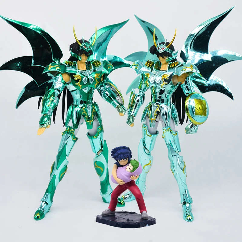 Фото JM.MST Saint Seiya Myth Cloth EXM/EX Dragon Shiryu God V4 w Ikki Baby Shun 
