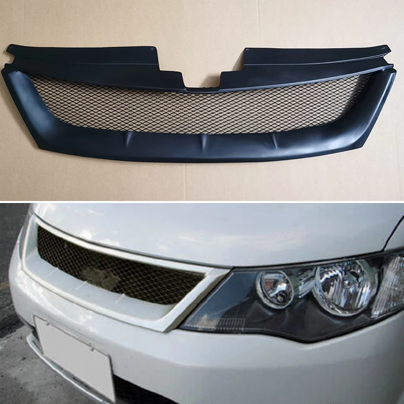 

For Mitsubishi Outlander 2007 2008 2009 Year Racing Grille Matte Black Grill Body Kit Accessories