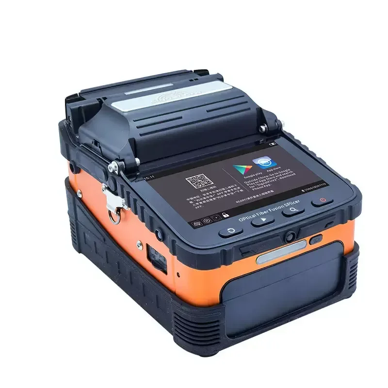

Optic Splicing Machine Multi Language Original Factory Model AI-6C Optical Fiber Fusion Splicer Fiber Optic Welding Machine